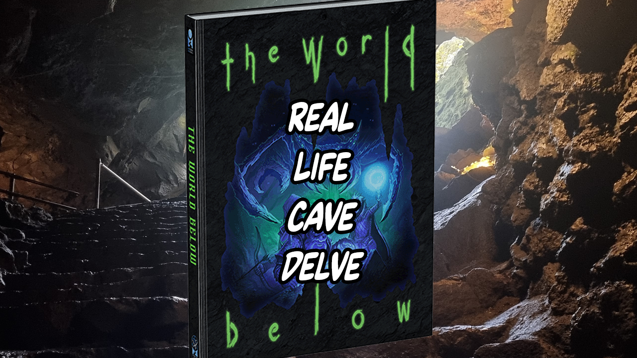 Real life cave delve for World Below